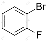 邻溴氟苯化学结构式