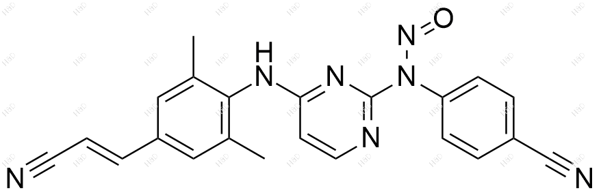 N-亚硝基利匹韦林结构式