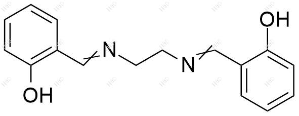 N,N'-双(亚水杨基)乙二胺结构式