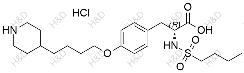 (R)-替罗非班结构式