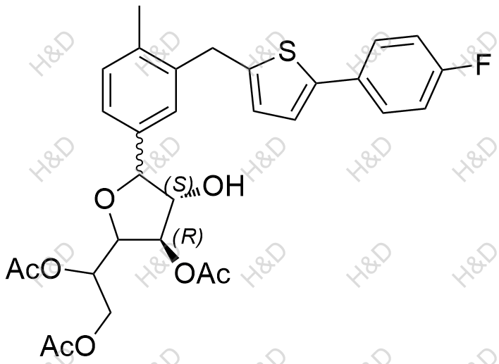 卡格列净杂质81结构式