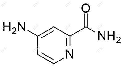 4-氨基吡啶酰胺化学结构式