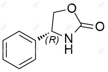 (R)-4-苯基-2-噁唑烷酮化学结构式