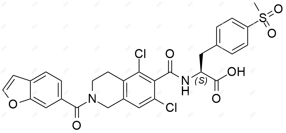 立他司特杂质60结构式