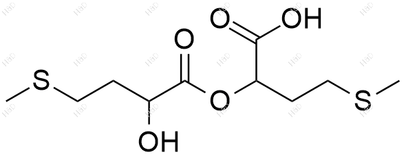 2-羟基-4-甲硫基丁酸二聚体结构式