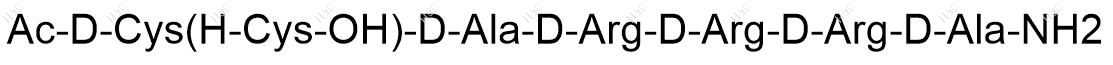 [des-D-Arg7]维拉卡肽结构式