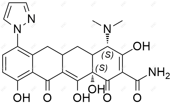 米诺环素杂质34结构式