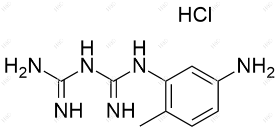 伊马替尼杂质57(盐酸盐)结构式