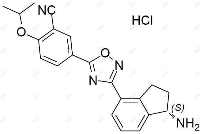 奥扎莫德杂质7(盐酸盐)结构式