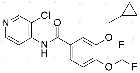 去氯罗氟司特结构式