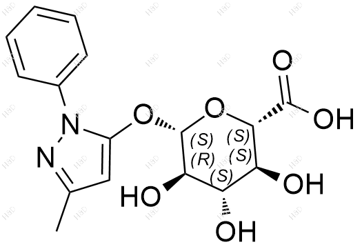 依达拉奉葡萄糖醛酸结构式