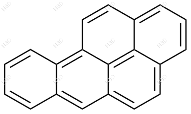 3,4-苯并芘化学结构式