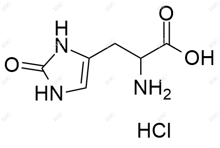 2-氧组氨酸(盐酸盐)结构式