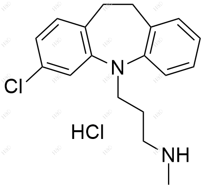 N-去甲基氯米帕明(盐酸盐)结构式