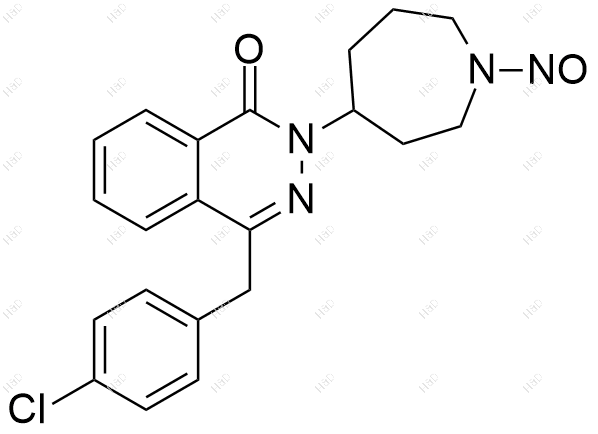 N-亚硝基氮卓斯汀结构式