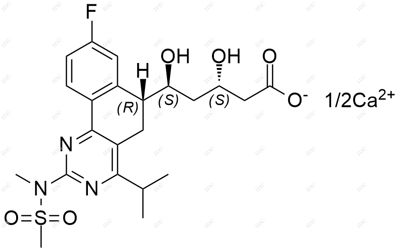 瑞舒伐他汀杂质216(钙盐)结构式
