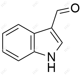 吲哚-3-甲醛化学结构式