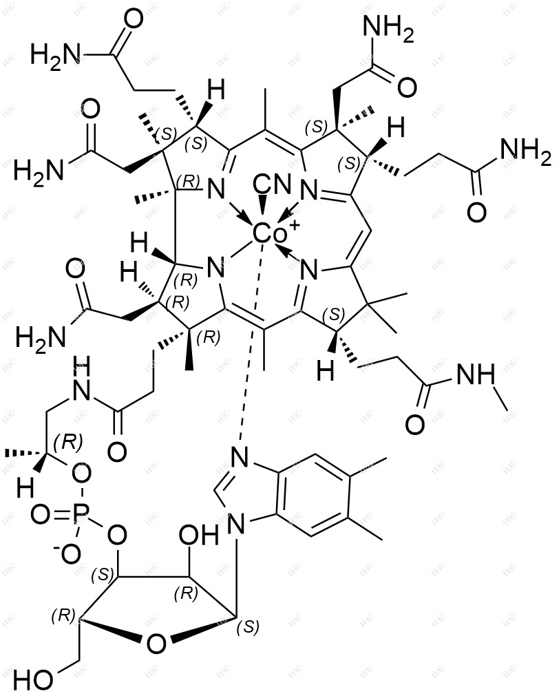 维生素B12 EP杂质G结构式