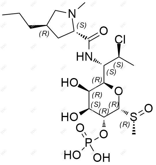 R-克林霉素磷酸酯亚砜结构式