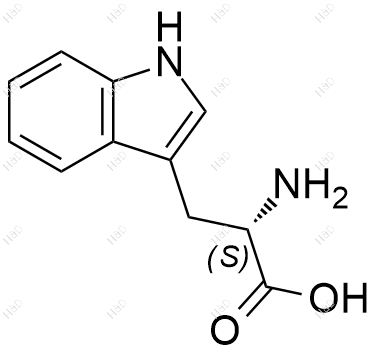 L-色氨酸化学结构式