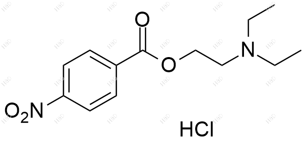 氯普鲁卡因杂质9(盐酸盐)结构式