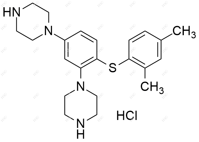 沃替西汀杂质14(盐酸盐)结构式