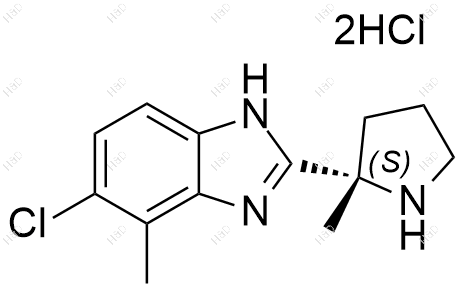 达利雷生杂质13(双盐酸盐)结构式