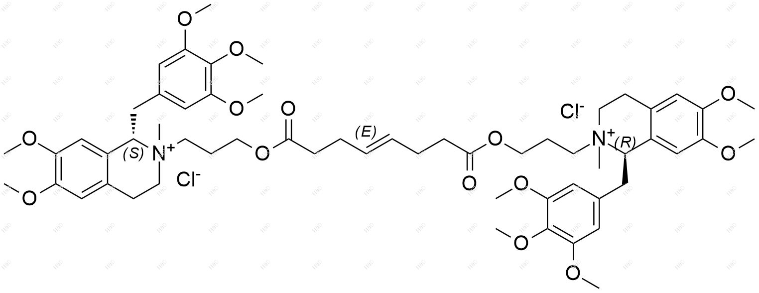 (S,R)-米库氯铵结构式