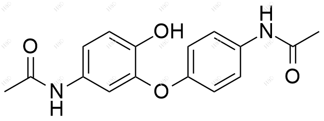 对乙酰氨基酚EP杂质O结构式