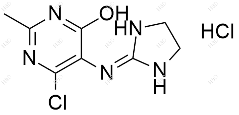 莫索尼定EP杂质D(盐酸盐)结构式