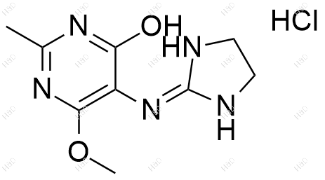 莫索尼定EP杂质C(盐酸盐)结构式