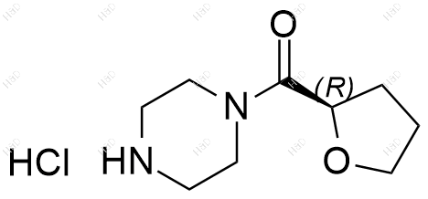 特拉唑嗪杂质11(盐酸盐)结构式