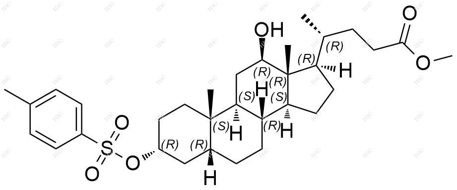 去氧胆酸杂质1结构式