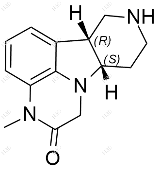 卢美哌隆杂质45结构式