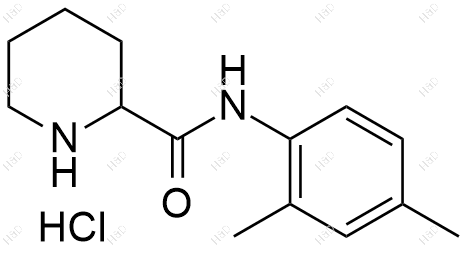 罗哌卡因杂质1(盐酸盐)结构式