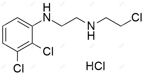 阿立哌唑杂质5(盐酸盐)结构式