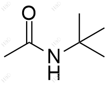 N-叔丁基乙酰胺化学结构式