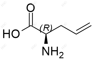 D-烯丙基甘氨酸化学结构式