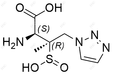 (2S,3R)他唑巴坦USP有关物质A结构式