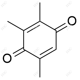 2,3,5-三甲基环己-2,5-二烯-1,4-二酮化学结构式