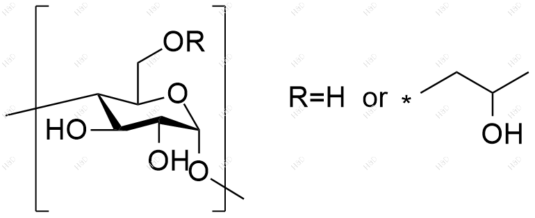 (2-羟丙基)-γ-环糊精化学结构式