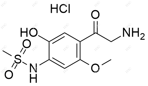 艾拉莫德杂质72(盐酸盐)结构式