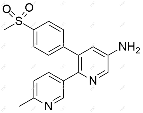 依托考昔杂质43结构式