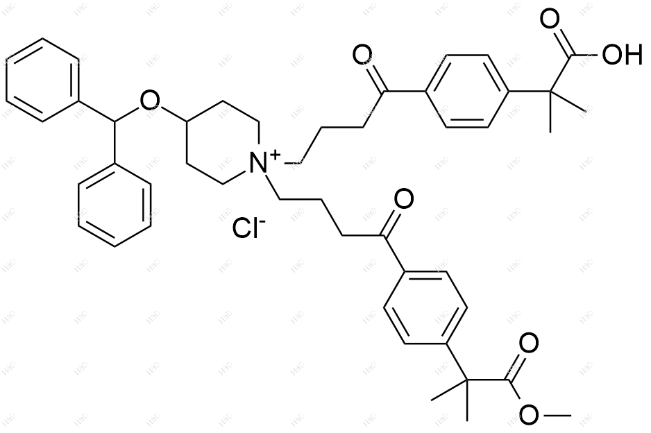 卡瑞斯汀杂质12(氯盐)结构式