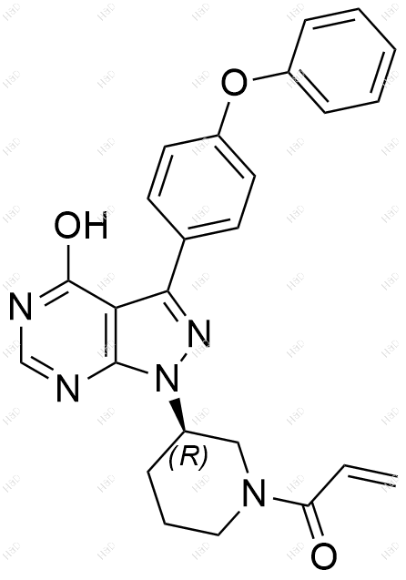 依鲁替尼杂质47结构式