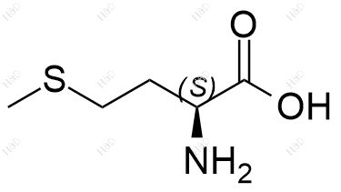 L-甲硫氨酸化学结构式