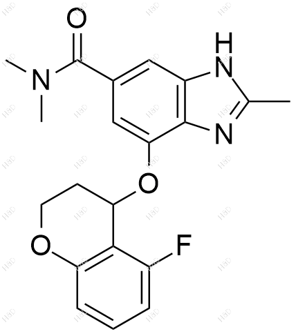 替戈拉生杂质43结构式