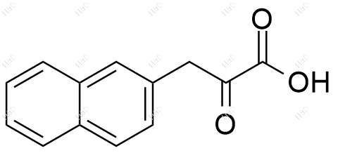 3-(萘-2-基)-2-氧代丙酸化学结构式