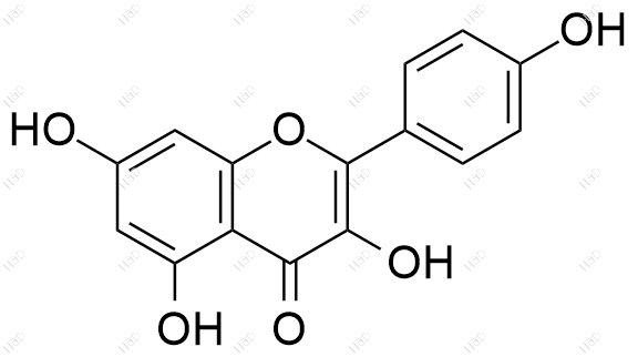 山柰酚化学结构式