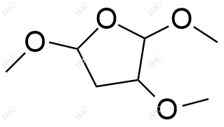 2,3,5-三甲氧基四氢呋喃化学结构式